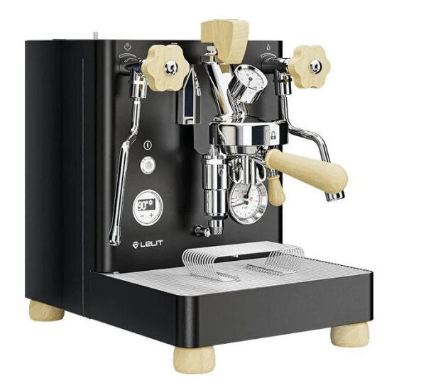 Lelit | PL162T Bianca | V3 | schwarz | Espressomaschine | Dualboiler mit Paddle und PID