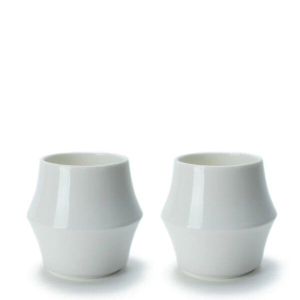 KRUVE | CASCADE ESPRESSO SET | 2 Gl&auml;ser im Set  | WHITE