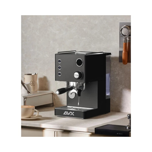 AVX | DB1 PLUS | Dual - Espressomaschine | PID | 58 mm. | black | MIT UPDATE