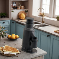 EMIL | T64S | GEN 2 | Single Doser | black | DLC BURRS | Espressomühle | Mit RPM-Regler | Vorführgerät