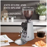 AVX | CG305 | 64 mm Titanium Coffee Grinder | silber