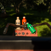 YIAYIA AND FRIENDS | Natives Olivenöl extra mit Basilikum | 200 ml.