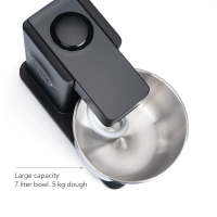 WILFA | Probaker Küchen-/ Teigknetmaschine | Grau