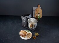 WILFA | Probaker Küchen-/ Teigknetmaschine | TIMER | Schwarz
