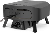 COZZE | 13" | Premium Rotate mit Hitzeschild | Gas - Pizzaofen | Black Edition