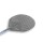 Gi.Metal | Linea Evoluzione | Pizzaschaufel abgerundet | perforiert | Ø 30 cm | Stiel 60 cm.