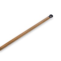 Gi.Metal | Linea Evoluzione | Pizzaschaufel abgerundet | perforiert | Ø 36 cm | Stiel 60 cm.