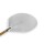 Gi.Metal | Linea Evoluzione | Pizzaschaufel abgerundet | perforiert | Ø 36 cm | Stiel 60 cm.