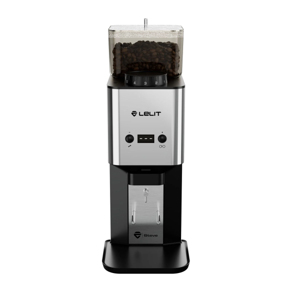 Lelit | Steve | Espressmühle | Edelstahl poliert