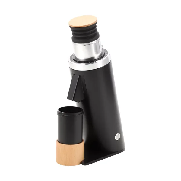 DF64 AIR | NEUHEIT | Single Doser Espressomühle | Titanium - Red Burrs | schwarz matt