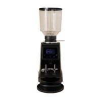 DF Grinders | CK74 | Grind on Demand mit Timer | 74 mm. Flat Mahlscheiben | schwarz